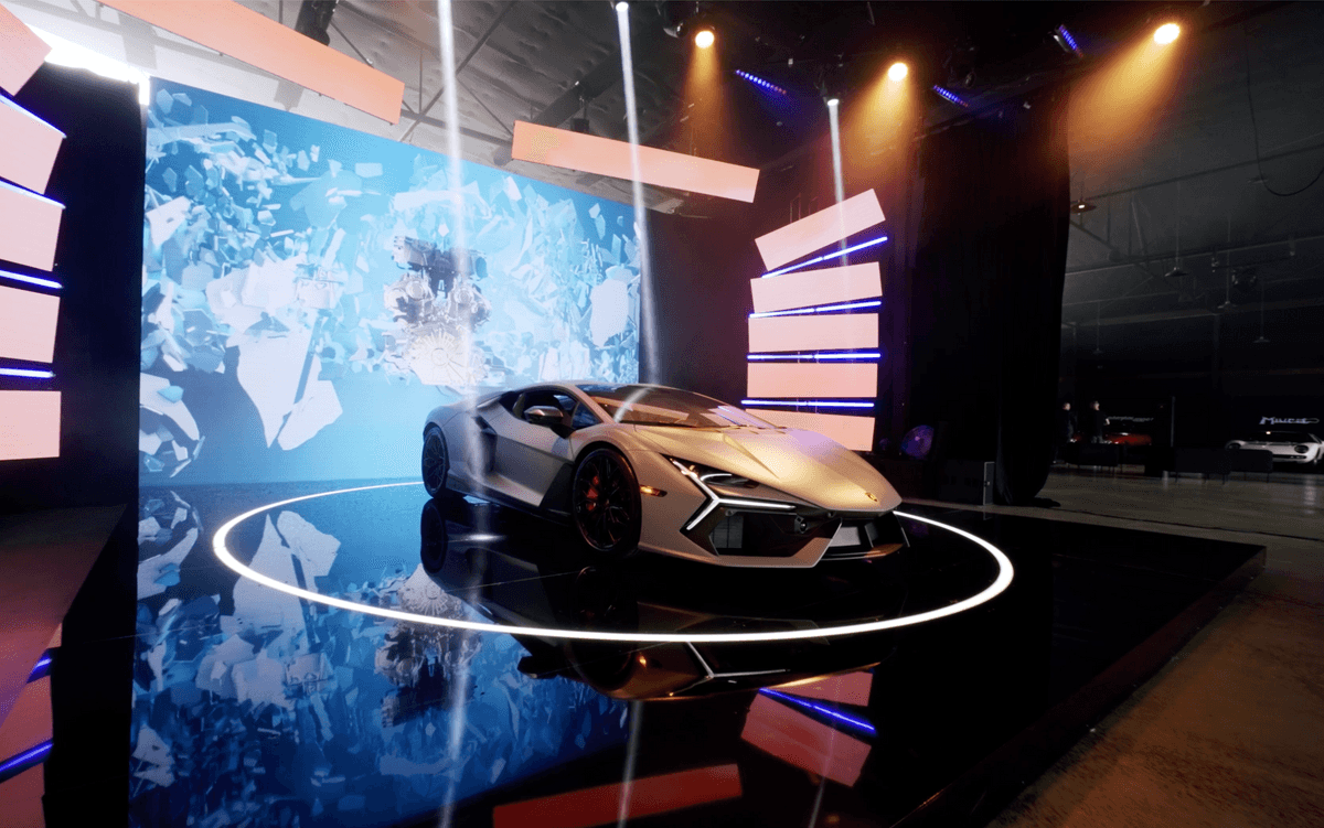 Lamborghini Oceania Revuelto Launch Event